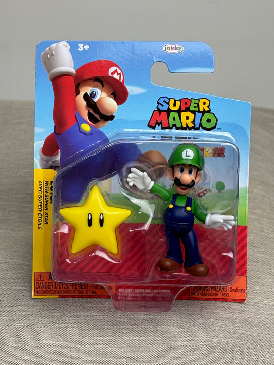 Muñeco Luigi de Súper Mario