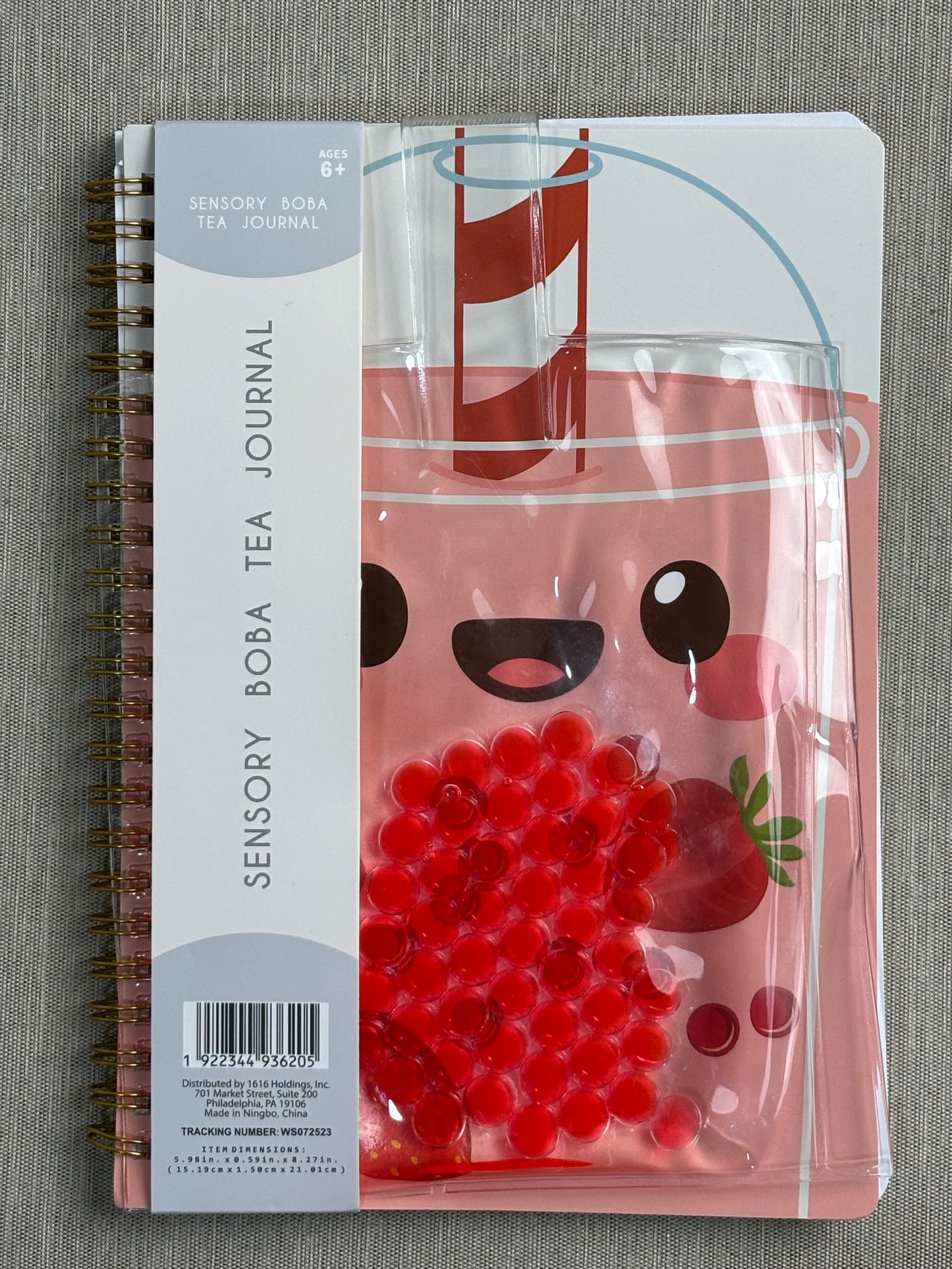 Cuaderno de Fresas Tocables