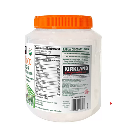 Aceite de Coco de Kirkland Signature